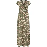 Apricot Maxikleid "Jasmine Maxikleid in Wickeloptik" mit Blumenmuster