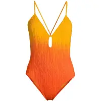Chantelle Sw 1p Wf Tshirt Plunge Sunrise Tie & Dye Größe: L/XL | Badeanzüge Outlet | Damen