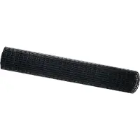 vidaXL Eurozaun Grau 1,6 x 10 m PVC-beschichtetes Eisen