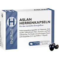 Aslan Herrenkapseln – Männer-Komplex mit Zink für normalen Testosteronspiegel & Kürbiskernöl 30 St Kapseln