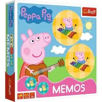 Trefl Peppa Pig Memos, Kartenspiel, Speicher, 3 Jahr(e)