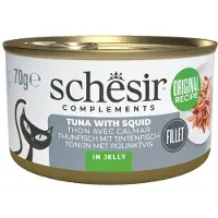 Schesir Thunfisch mit Hecht (Gelee) Nassfutter Katze (Dosen)