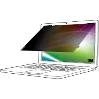 3M Bright Screen Privacy Filter for 33,78cm 13,3Zoll Laptop 16:10 BP133W1B