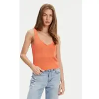 United Colors of Benetton Top 1898DH018 Orange Relaxed Fit