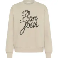 Kaffe Sweatshirt KAberta Loose fit beige