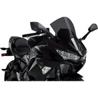 Puig R-Racer Scheibe stark getönt für Kawasaki Ninja 650 2020- Unisexneutral071 - Motorradteile - Anbauteile
