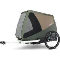 Croozer Dog Tammo Sleep & Go Bundle (inkl. Buggyset, Hundebett und Regenverdeck), Farbe:Moss Green