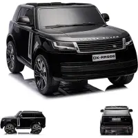 Es-toys Elektro Kinderauto Land Rover Range Rover, 2 Sitzer, EVA-Reifen, Allrad schwarz