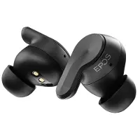 Epos ADAPT E1 Scandinavian Black, True Wireless Earbuds Bluetooth 5.3, aktive Geräuschunterdrückung, Umgebungsmodus, wasserfest (IPX5)