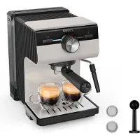 Krups Espresso-Siebträgermaschine: Genussvoller Espresso mit 15 Bar Druck