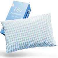 EL Life Nackenkissen - 60 x 70cm - Bambuskissen - Memory Foam / Memory Foam Füllung - Ergonomisch und orthopädisch - Inklusive Kopfkissenbezug