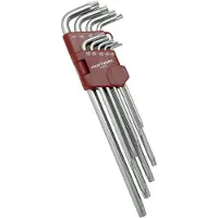 KRAFTWERK 3609 Resi-t X T10-t50 Torx-schlüsselsatz 9 Stücke