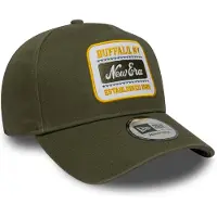 New era A-Frame Trucker Cap - Retro Patch Washed Oliv