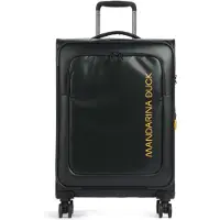 Mandarina Duck ECO - 4-Rollen-Trolley M 67 cm erw. (black)
