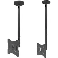Approx Appstt01 17-42´´ 30kg Deckenhalterung Für Tv Schwarz Schwarz One Size