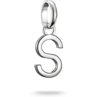Thomas Sabo Charm-Anhänger Buchstabe S Connect Silber