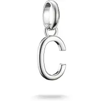 Thomas Sabo Charm-Anhänger Buchstabe C Connect Silber