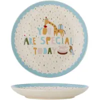 Bloomingville Mini Celebrate Teller blau 6er Set