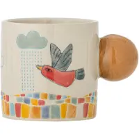 Bloomingville Mini Colorine Tassen Natur 6er Set