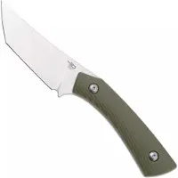 Bestech STEP BFK06B Stonewashed D2, Green G10, Fahrtenmesser