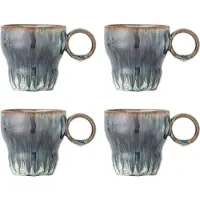 Bloomingville Nigel Tassen blau 4er Set