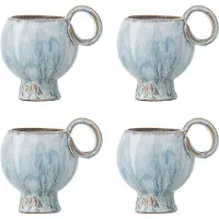 Bloomingville Avonlea Tassen blau 4er Set