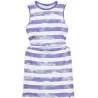 United Colors of Benetton Sommerkleid 3SL3CV013 Violett Regular Fit