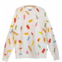 Snurk Sweatshirt Popsicles Herren Weiß-M