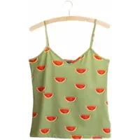 Snurk Träger-Top Watermelon Damen Grün-M
