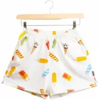 Snurk Shorts Popsicles Damen Weiß-XS