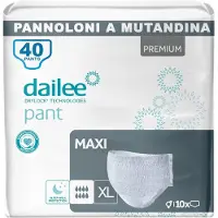 Dailee Pants Maxi Inkontinenz Windelhosen für Erwachsene 40 St