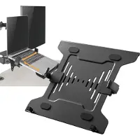 Wiltec Laptopablage für Monitorhalter Laptopständer Laptohalterung Notebook PC