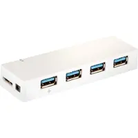 EFB Elektronik USB3.0 Hub 4-Port, inkl. USB3.0 Anschlusskabel