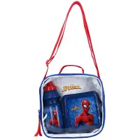 Spiderman 200-00117, Lunchpaket, Kind, Blau, Mehrfarbig, Rot, Abbildung, Quadratisch, Junge