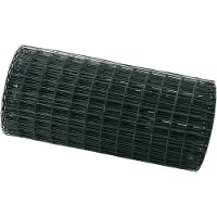 vidaXL Eurozaun 0,8 x 25 m PVC-beschichtetes Eisen Grün