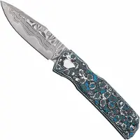 Maserin 502/DM POWER MagnaCore, MagnaCut Damascus, Frost Fatcarbon, Limited Edition Taschenmesser, Sergio Consoli Design