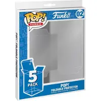 Funko POP! POP! Schutzhülle: 5PK Faltbare POP Schutzhüllen