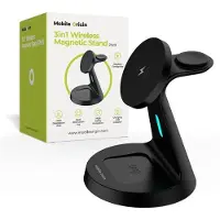 Mobile Origin MO-31WMS-PW9, Drinnen, USB, Kabelloses Aufladen, Schwarz