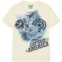 United Colors of Benetton T-Shirt 35RYC10N9 Beige Regular Fit