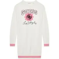 GUESS Strickkleid J5YK09 Z3OF0 Weiß Regular Fit