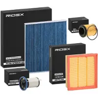 RIDEX Filterset Inspektionspaket Filtersatz für FIAT PUNTO (199) DOBLO Kasten/Kombi (263) Doblo Kombi (263) für ALFA ROMEO MITO (955) für OPEL