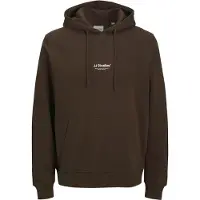 Jack & Jones "JJESOHO SWEAT HOOD NOOS", Baumwollmischung, relaxed fit