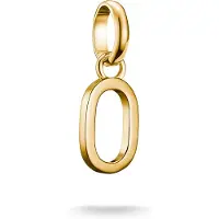 Thomas Sabo Charm-Anhänger Buchstabe O Connect vergoldet
