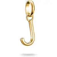 Thomas Sabo Charm-Anhänger Buchstabe J Connect vergoldet