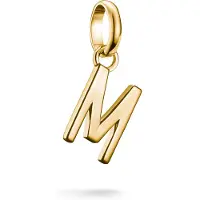 Thomas Sabo Charm-Anhänger Buchstabe M Connect vergoldet