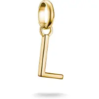 Thomas Sabo Charm-Anhänger Buchstabe L Connect vergoldet