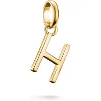 Thomas Sabo Charm-Anhänger Buchstabe H Connect vergoldet