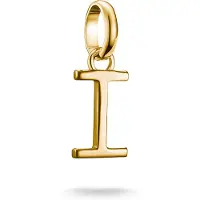 Thomas Sabo Charm-Anhänger Buchstabe I Connect vergoldet
