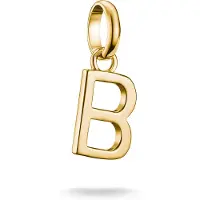 Thomas Sabo Charm-Anhänger Buchstabe B Connect vergoldet