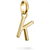 Thomas Sabo Charm-Anhänger Buchstabe K Connect vergoldet